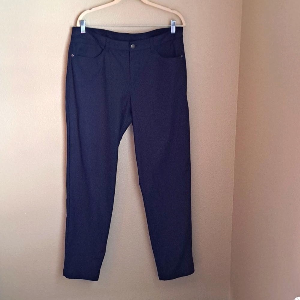 Mens Lululemon Classic Fit ABC Navy Pant Size 34×30